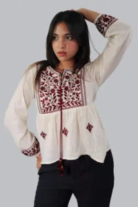 Embroidered Top