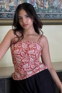 Paisley Corset Top